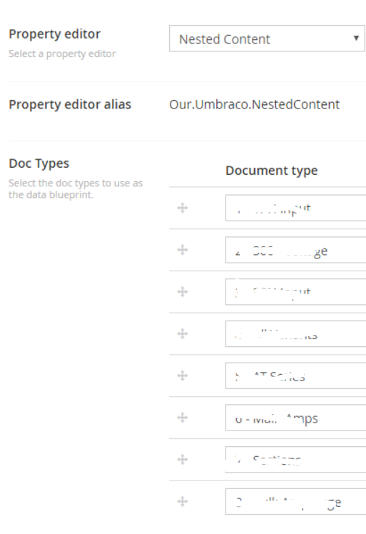 Nested Content Example
