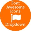 FontAwesome Icons Dropdown